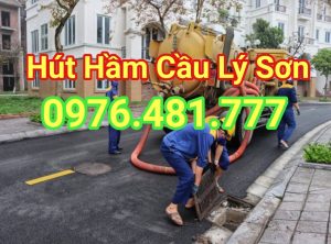 Hút hầm cầu huyện Lý Sơn uy tín